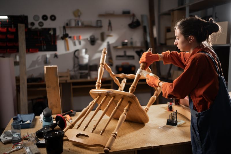 Close-up of Repaired Components